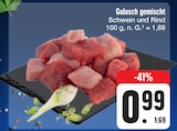 Gulasch gemischt bei E center im Bad Königshofen Prospekt für 0,99 €