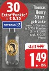 Thomas Henry Bittergetränke bei EDEKA im Bielefeld Prospekt für 1,49 €