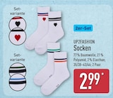 Socken von UP2FASHION im aktuellen ALDI Nord Prospekt