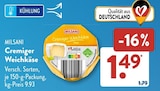 Cremiger Weichkäse von Milsani für 1,49 € bei ALDI SÜD im Angebot Cremiger Weichkäse von Milsani im aktuellen ALDI SÜD Prospekt