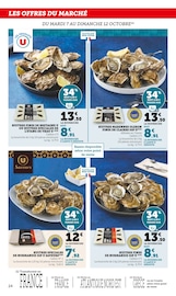 Huîtres Angebote im Prospekt "Super U" von Super U auf Seite 24