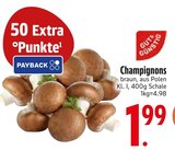 Champignons von Gut & Günstig im aktuellen EDEKA Prospekt für 1,99 €