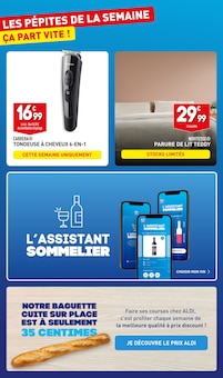 Prospectus Aldi de la semaine "ARRIVAGES SOIN ET BEAUTÉ POUR CET AUTOMNE" avec 2 pages, valide du 15/10/2024 au 21/10/2024 pour Lunéville et alentours