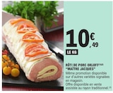 Rôti de Porc Orloff - MAÎTRE JACQUES dans le catalogue E.Leclerc