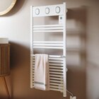 Castorama Fenouillet - Promo Sèche-serviettes électrique à inertie fluide Sauter Marapi tactile blanc 500 W Promo Sèche-serviettes électrique à inertie fluide Sauter Marapi tactile blanc 500 W à 199,00 € dans le catalogue Castorama à Fenouillet