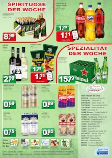 Coca Cola im Getränke Paradies Prospekt "DIE GETRÄNKEKÖNNER" mit 4 Seiten (Gelsenkirchen)