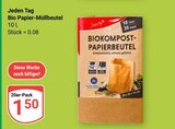 Aktuelle Mülleimer Angebote bei GLOBUS in Jena Aktuelles Bio Papier-Müllbeutel Angebot bei GLOBUS in Jena ab 1,50 €