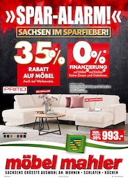 Möbel Mahler Siebenlehn Prospekt für Geringswalde: "»SPAR-ALARM!«", 16 Seiten, 01.10.2025 - 28.10.2025