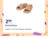 Pantoletten Angebote bei Action Minden für 2,99 €