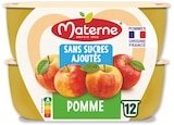 Compotes sans sucres ajoutés Pomme - MATERNE dans le catalogue Netto