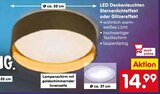 LED Deckenleuchten Sternenlichteffekt oder Glitzereffekt im Angebot bei Netto Marken-Discount in Pforzheim LED Deckenleuchten Sternenlichteffekt oder Glitzereffekt Angebote bei Netto Marken-Discount Pforzheim für 14,99 €