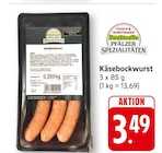 EDEKA Kröppen - Käsebockwurst Angebot im Prospekt Käsebockwurst bei EDEKA im Kröppen Prospekt für 3,49 €