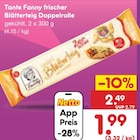 Netto Marken-Discount Geyer - frischer Blätterteig Doppelrolle Angebot im Prospekt frischer Blätterteig Doppelrolle bei Netto Marken-Discount im Geyer Prospekt für 1,99 €