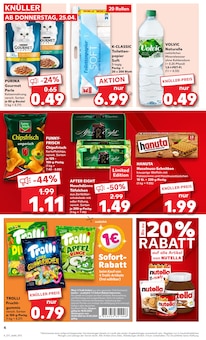 Nutella im Kaufland Prospekt "Aktuelle Angebote" mit 44 Seiten (Heidenheim (Brenz))