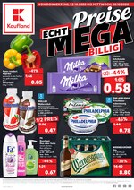 Kaufland Prospekt für Potsdam mit 48 Seiten Kaufland Prospekt für Potsdam: "ECHT MEGA BILLIG", 48 Seiten, 22.10.2020 - 28.10.2020