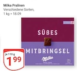 Pralinen Angebote von Milka bei GLOBUS Weinheim für 1,99 €