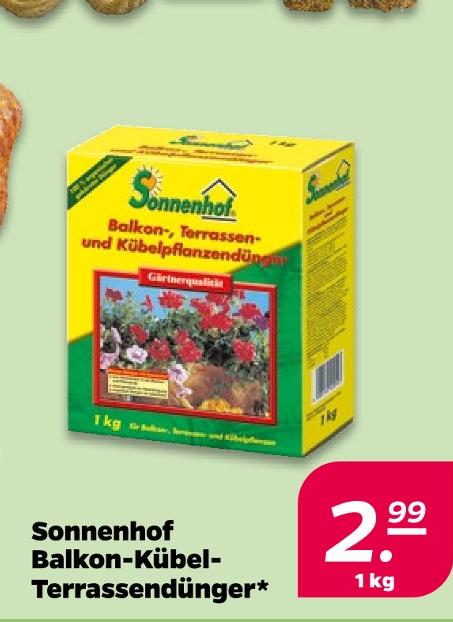 Balkon-Kübel-Terrassendünger