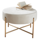 Pouf velours - B&M à Poitiers Pouf velours en promo chez B&M Poitiers à 29,99 €