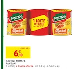 Ravioli Tomate - Panzani - Intermarché Super à Lille Ravioli Tomate - Panzani en promo chez Intermarché Super Lille à 6,10 €