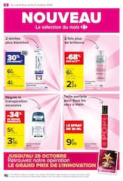 Offre Déodorant dans le catalogue Carrefour du moment à la page 8