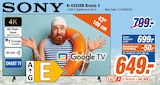 expert Losheim - Google TV K-43S39B Bravia 3 Angebot im Prospekt Google TV K-43S39B Bravia 3 bei expert im Losheim Prospekt für 649,00 €