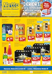 Tafelwasser im Netto Marken-Discount Prospekt in Hannover Aktueller Netto Marken-Discount Prospekt mit Tafelwasser, "DER ORT, AN DEM DU IMMER AUSGEZEICHNETE PREISE FINDEST.", Seite 1