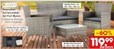 Polyrattan Gartenmöbel-Set Fort Myers Angebote von Juskys bei Netto Marken-Discount Regensburg für 119,99 €