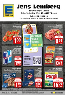 EDEKA Prospekt der Woche "Aktuelle Angebote" Seite 1, 23.06.2025 bis 28.06.2025 für Essen Aktueller EDEKA Prospekt "Aktuelle Angebote" Seite 1 von 24 Seiten für Essen