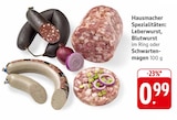 EDEKA Schwetzingen - Leberwurst Angebot im Prospekt Leberwurst bei EDEKA im Schwetzingen Prospekt für 0,99 €