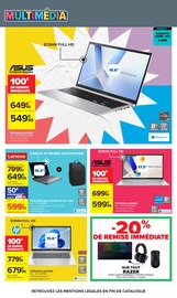 Promos Accessoires ordinateur portable dans le catalogue "L'ÉTÉ À LA PLAGE, LA RENTRÉE À LA PAGE." de Carrefour Accessoires ordinateur portable en promo dans le catalogue Carrefour à la page 35
