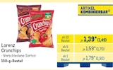 Crunchips von Lorenz im aktuellen METRO Prospekt für 1,49 €