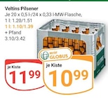 Pilsener Angebote von Veltins bei GLOBUS Duisburg für 10,99 €