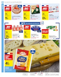 Prix et réduction Fromage frais dans le prospectus Carrefour en cours Offre Fromage frais dans le catalogue Carrefour du moment à la page 42