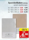 Spannbettlaken Jersey Angebote von Casa Colori bei Zimmermann Aurich für 6,66 €