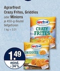 Crazy Frites von Agrarfrost im aktuellen V-Markt Prospekt für 1,49 €