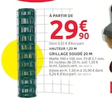 Mr.Bricolage Coggia - Promo Grillage soudé 20 m Promo Grillage soudé 20 m à 29,90 € dans le catalogue Mr.Bricolage à Coggia