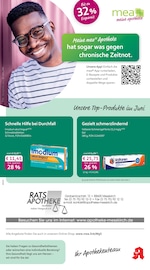 mea - meine apotheke Apotheken Prospekt der aktuellen Woche mit 4 Seiten, gültig von 01.06.2026 bis 30.06.2026, in Wald und Umgebung Aktueller mea - meine apotheke Apotheken Prospekt in Wald und Umgebung, "Unsere Juni-Angebote" mit 4 Seiten, 01.06.2026 - 30.06.2026