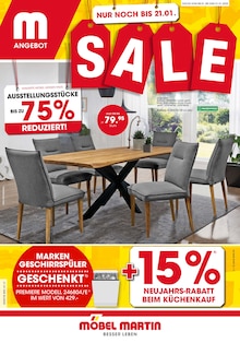 Esstisch Angebot im aktuellen Möbel Martin Prospekt auf Seite 1