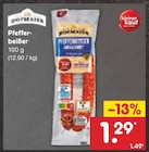 Pfefferbeißer von Böklunder für 1,29 € bei Netto Marken-Discount im Angebot Pfefferbeißer von Böklunder im aktuellen Netto Marken-Discount Prospekt