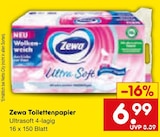 Toilettenpapier Angebote von Zewa bei Netto Marken-Discount Oberhausen für 6,99 €