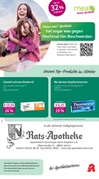 mea - meine apotheke Prospekt für Achim: "Unsere Oktober-Angebote", 4 Seiten, 01.10.2025 - 31.10.2025