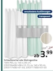 Aktuelles Schlaufenschal oder Bistrogardine Angebot bei ROLLER in Duisburg ab 3,99 €