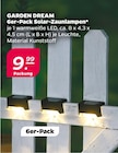 Solar-Zaunlampen Angebote von Garden Dream bei Netto mit dem Scottie Frankfurt für 9,99 €