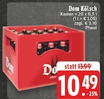 Kölsch Angebote von Dom bei EDEKA Köln für 10,49 €