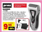 RASIERER „PZ-HR2“ Angebote von prinz bei E center Kirchheim für 9,99 €