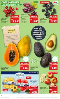 Ananas im aktuellen Kaufland Prospekt (Leipzig) Ananas im Kaufland Prospekt "Aktuelle Angebote" mit 52 Seiten (Leipzig)