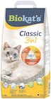 Katzenstreu Classic 3in1 im ZooRoyal Prospekt Katzenstreu Classic 3in1 von Biokat's im aktuellen ZooRoyal Prospekt für 7,79 €