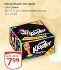 mit Frucht Angebote von Kleiner Klopfer bei GLOBUS Erlangen für 7,99 €
