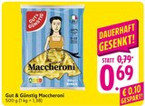 EDEKA - Maccheroni Angebot im Prospekt Maccheroni bei EDEKA im Prospekt "" für 0,69 €