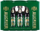 Büble Edelbräu Angebote von Allgäuer bei REWE Bad Waldsee für 13,99 €